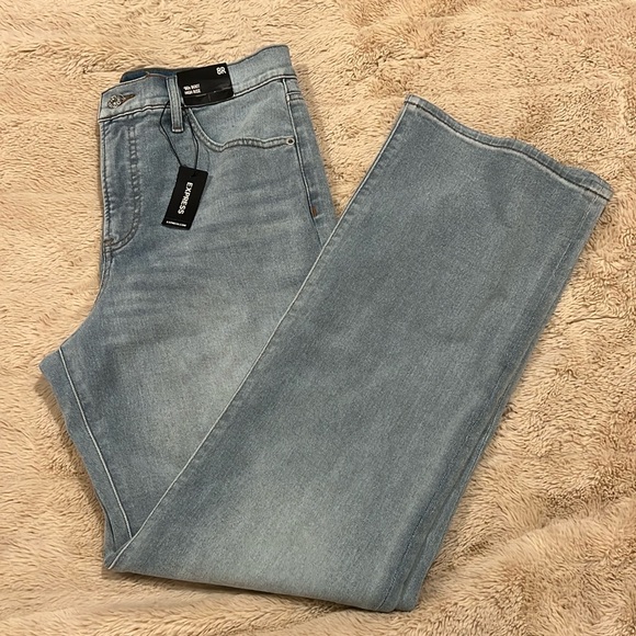 Express Jeans 90s Boot Cut High Rise 8R - Women | Color: Blue | Size: 29 in. - Picture 1 of 4